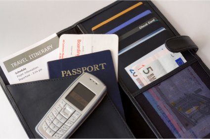 Passport and money